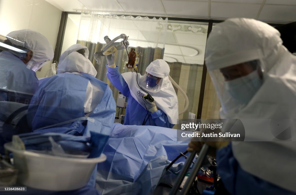 Bay Area Hospital Workers On The Frontlines Of COVID-19 Pandemic