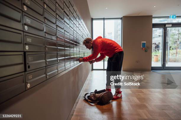 checking for mail - mailbox stock pictures, royalty-free photos & images