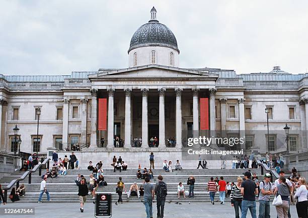 the national gallery - national gallery stockfoto's en -beelden