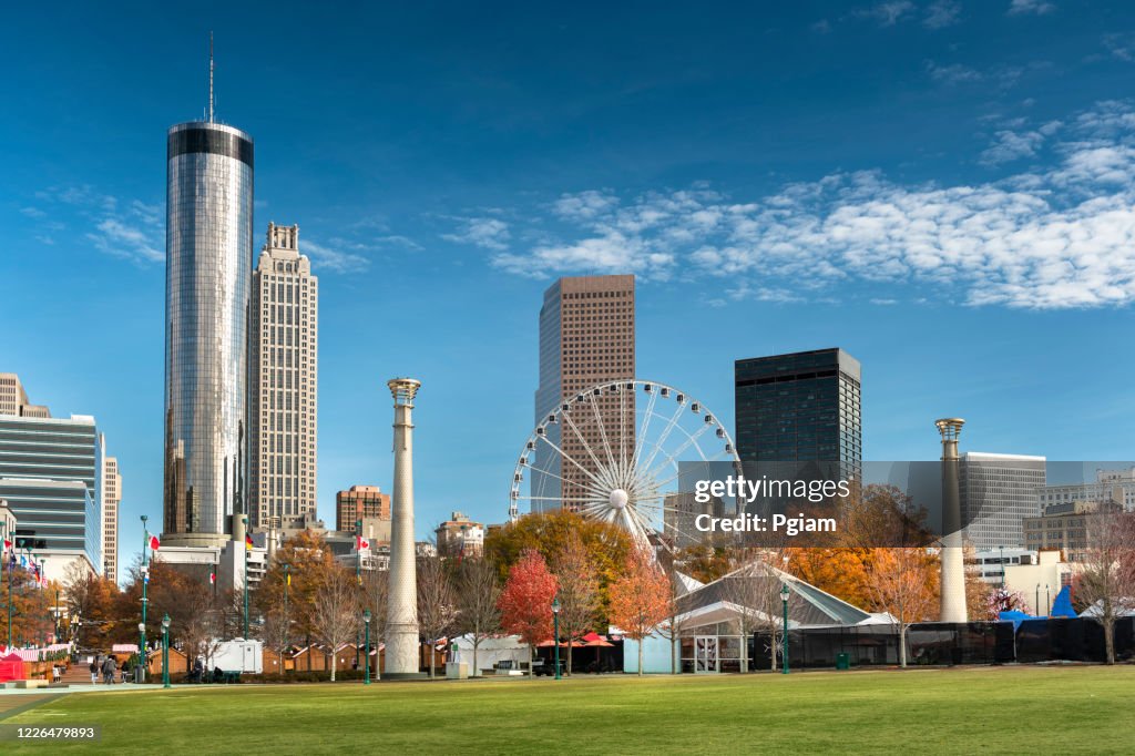 Atlanta Georgia centro de la ciudad