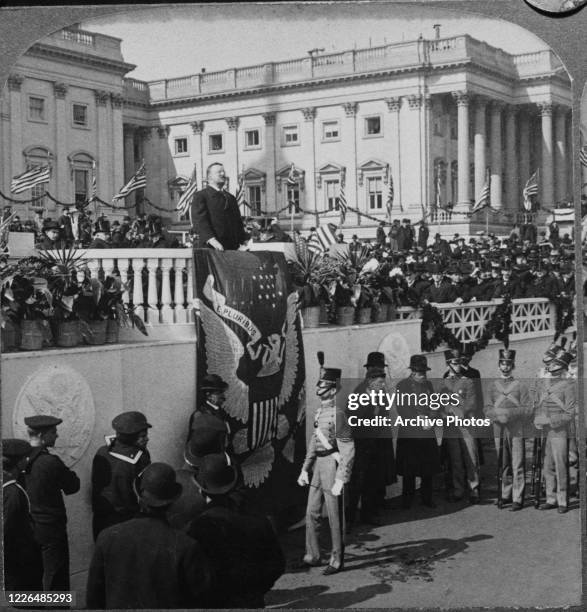 His Addresses 119 East Portico Of The Us Capitol Stock Photos, High-Res Pictures, and ...