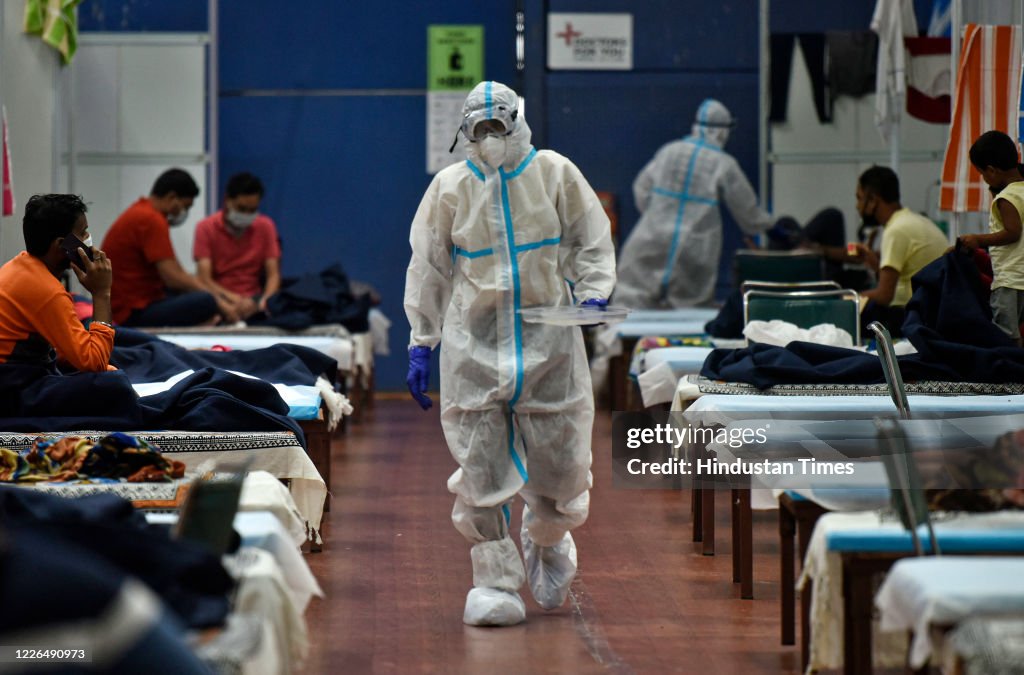 COVID-19 Patients Admitted At Temporary Coronavirus Care Centres
