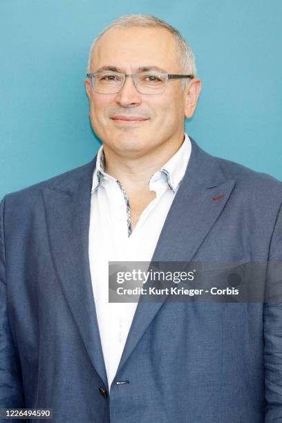 Mikhail Khodorkovsky attends the photo call for 'Citizen K' during the 76th Venice Film Festival on August 31, 2019 in Venice, Italy.