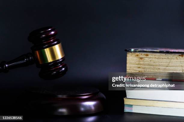 law and education concept. - judge entertainment fotografías e imágenes de stock