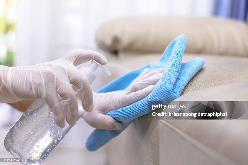 Clean house,Clean sofa,Clean concept