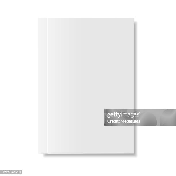 ilustrações de stock, clip art, desenhos animados e ícones de book cover vector - livro de capa mole