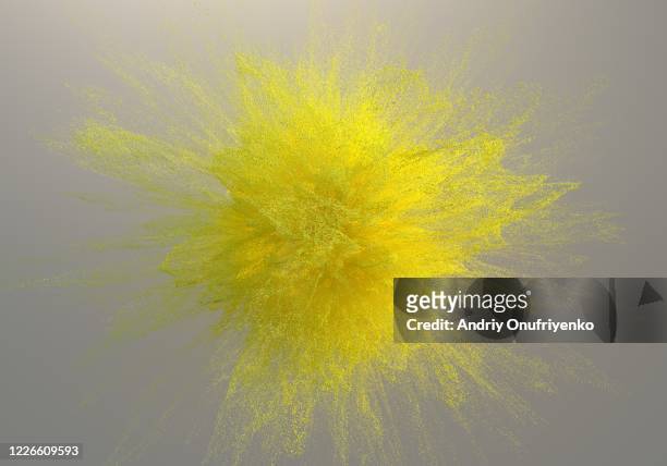 yellow splash - star burst imagens e fotografias de stock