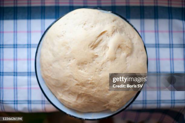 making dough at home - levadura fotografías e imágenes de stock