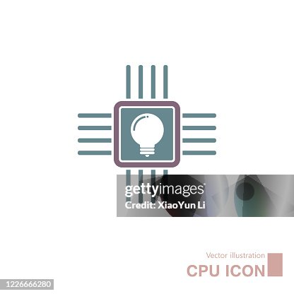 計算機 CPU 的向量繪圖。 計算機 CPU 的向量繪圖。