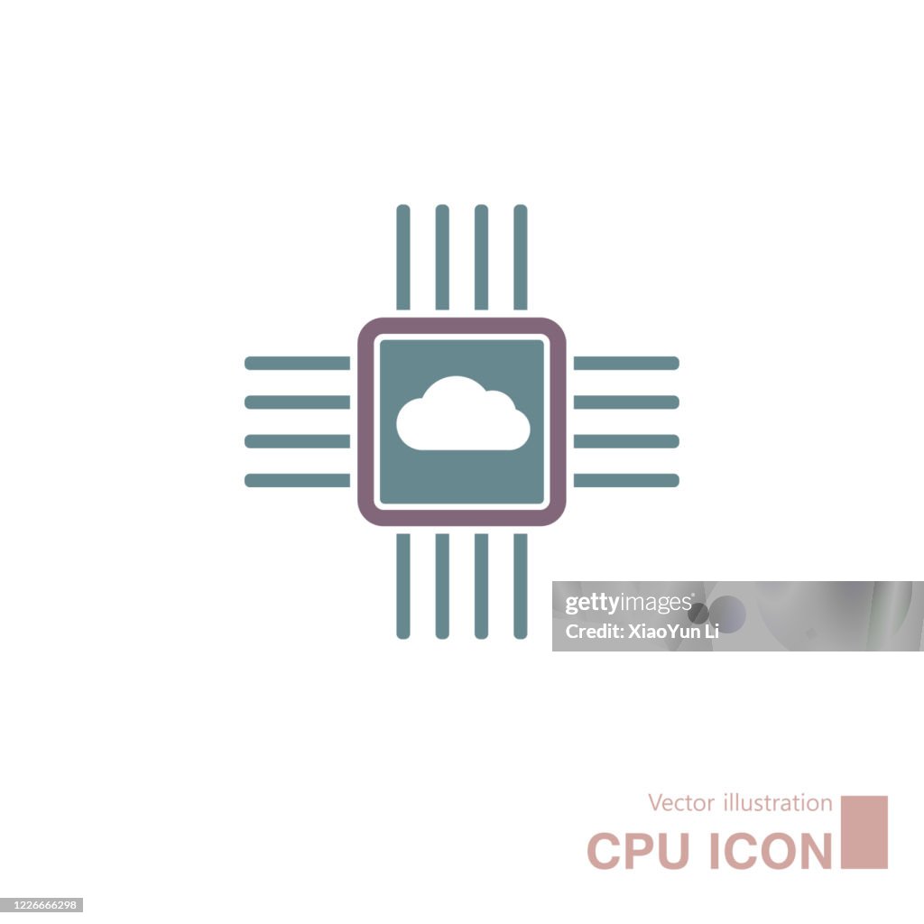 Vector Drawing Of Computer Cpu High-Res Vector Graphic - Getty Images