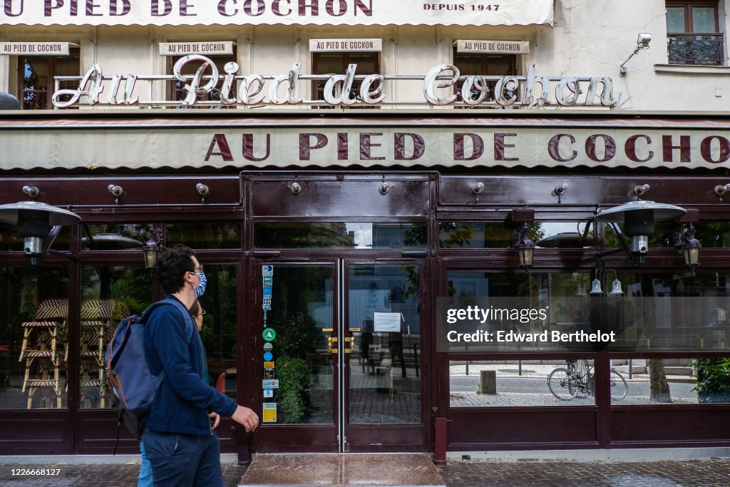 Paris Well-known Restaurants Remain Closed While France Eases Lockdown