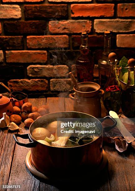 pot-au-feu - pot au feu stock pictures, royalty-free photos & images