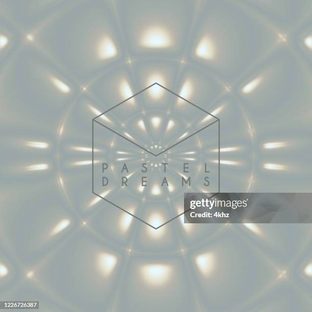 pretty pastel bright light refraction abstract background - agate stock illustrations