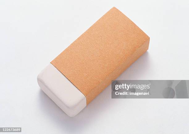 eraser - eraser on white stock pictures, royalty-free photos & images
