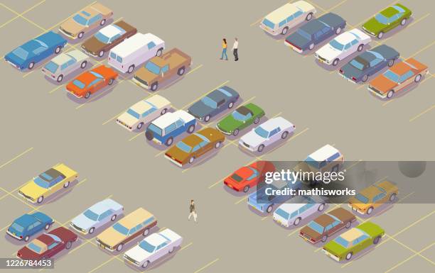 904点の駐車場イラスト素材 Getty Images