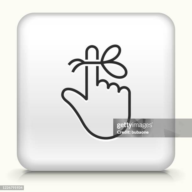 reminder string on finger icon - string around finger vector stock illustrations