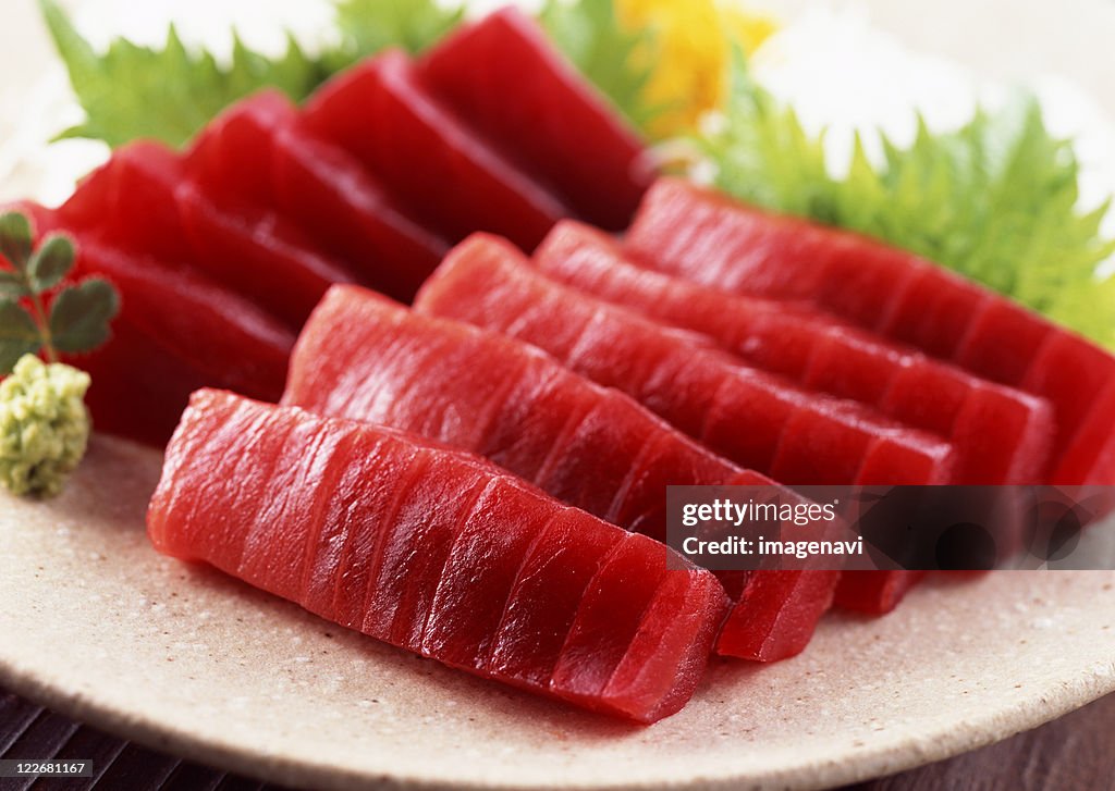 Tuna sashimi