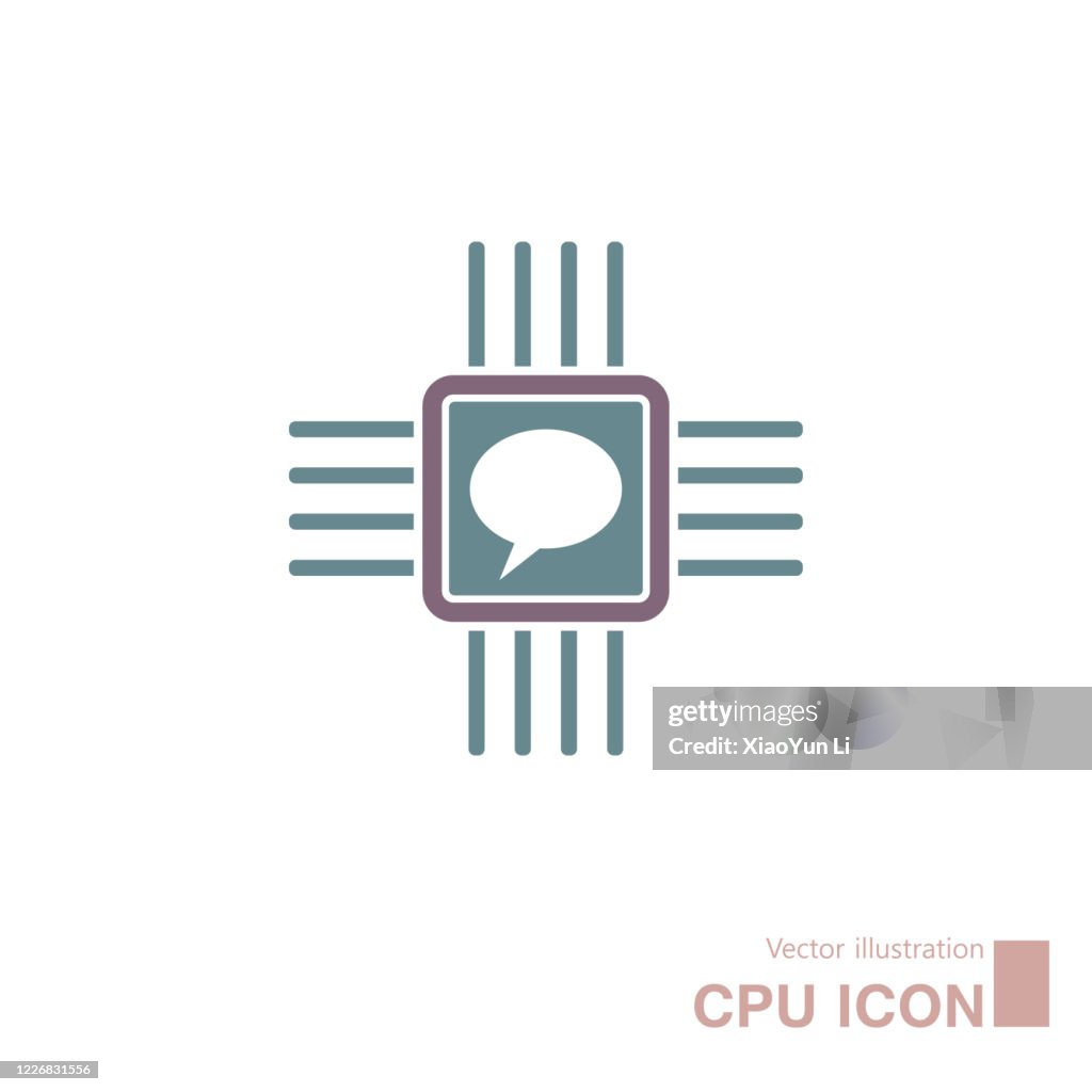 Vector Drawing Of Computer Cpu High-Res Vector Graphic - Getty Images
