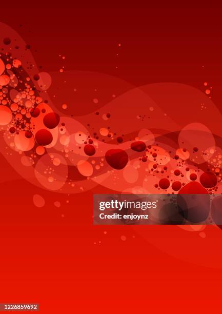 red blood cells - liquid medical stock illustrations