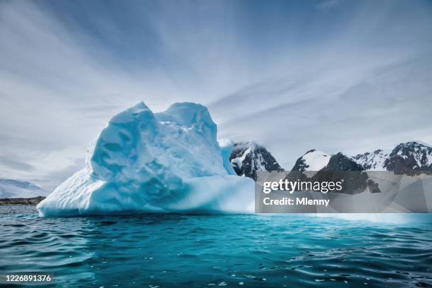 antarctica iceberg antarctic peninsula south atlantic ocean - south atlantic ocean stock pictures, royalty-free photos & images