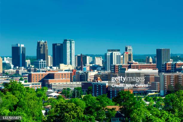 birmingham, alabama - birmingham skyline stock pictures, royalty-free photos & images