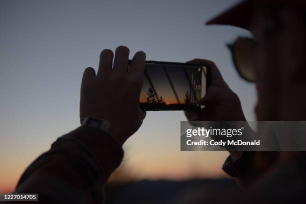 millennials camping activities stock photos - roadie stock pictures, royalty-free photos & images