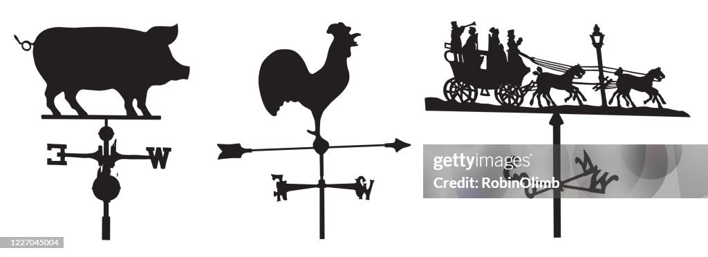 Weather Vane silhouettes