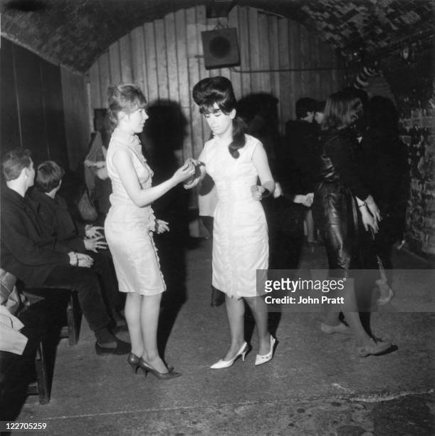 Dancers at the Cavern Club, Liverpool, 29th April 1963.