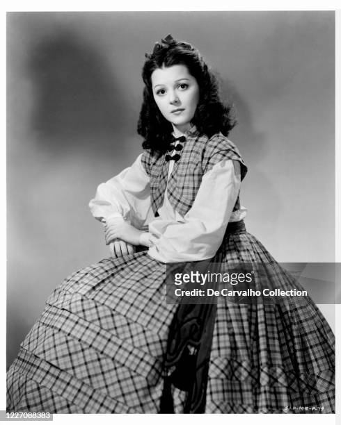Ann Rutherford as 'Carreen O'Hara' in a publicity shot from the movie 'Gone With The Wind' United States.
