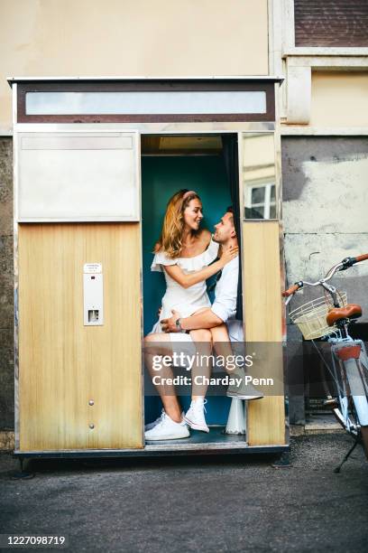this is a trip we'll never forget - photo booth couple stock pictures, royalty-free photos & images