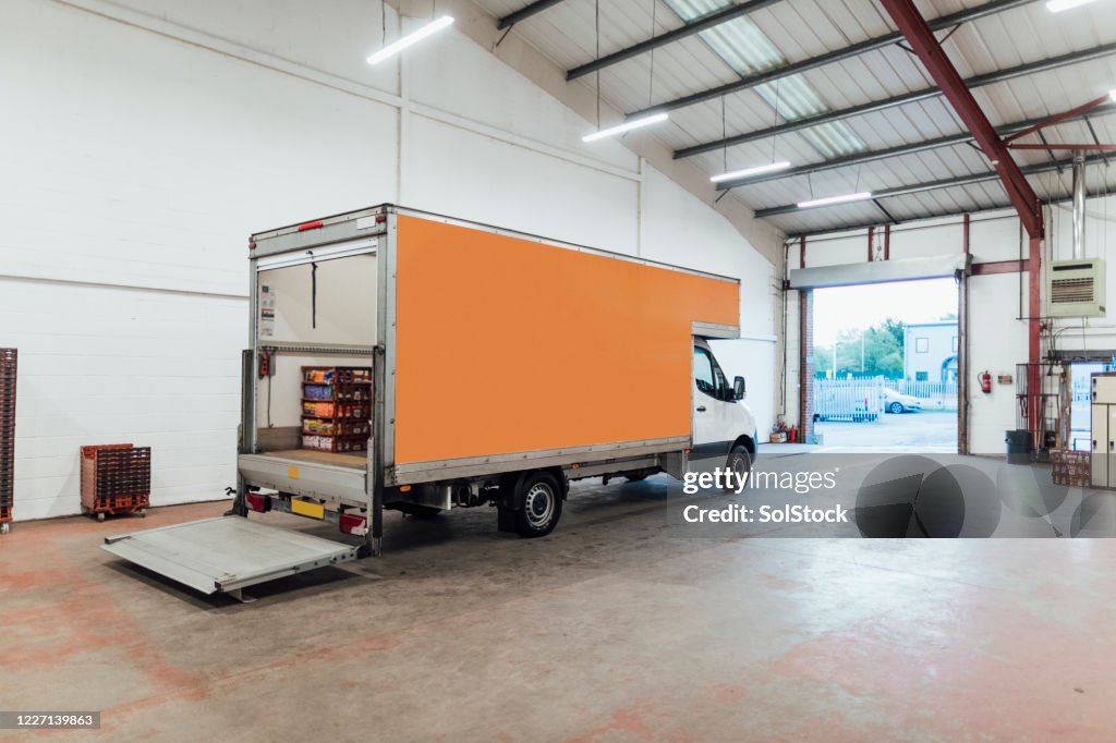 A Goods Vehicle High-Res Stock Photo - Getty Images