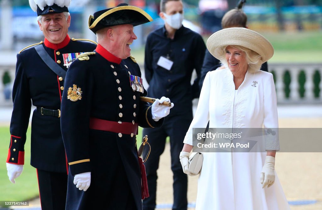 The Duchess Of Cornwall Visits The Royal Hospital Chelsea