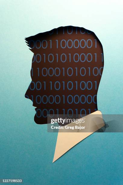 Computer Code Humans Computer Programmer Silhouette Photos and Premium High Res Pictures ...