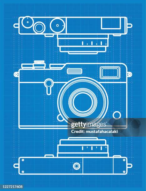 Camera Technical Drawing Photos and Premium High Res Pictures - Getty ...