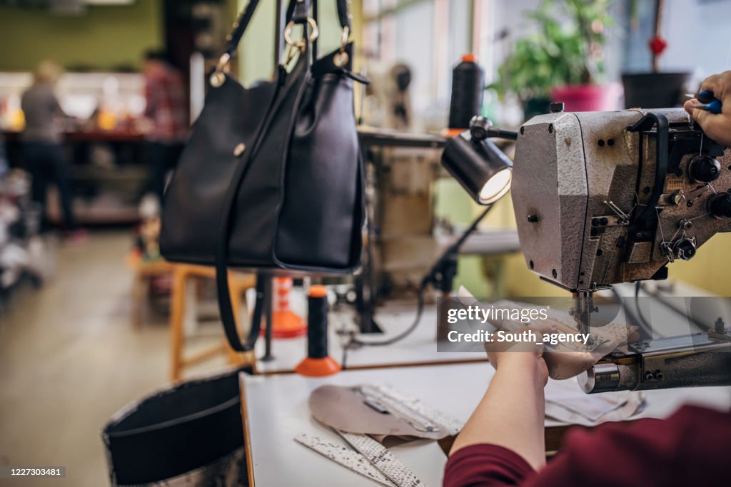 Close of sewing machine
