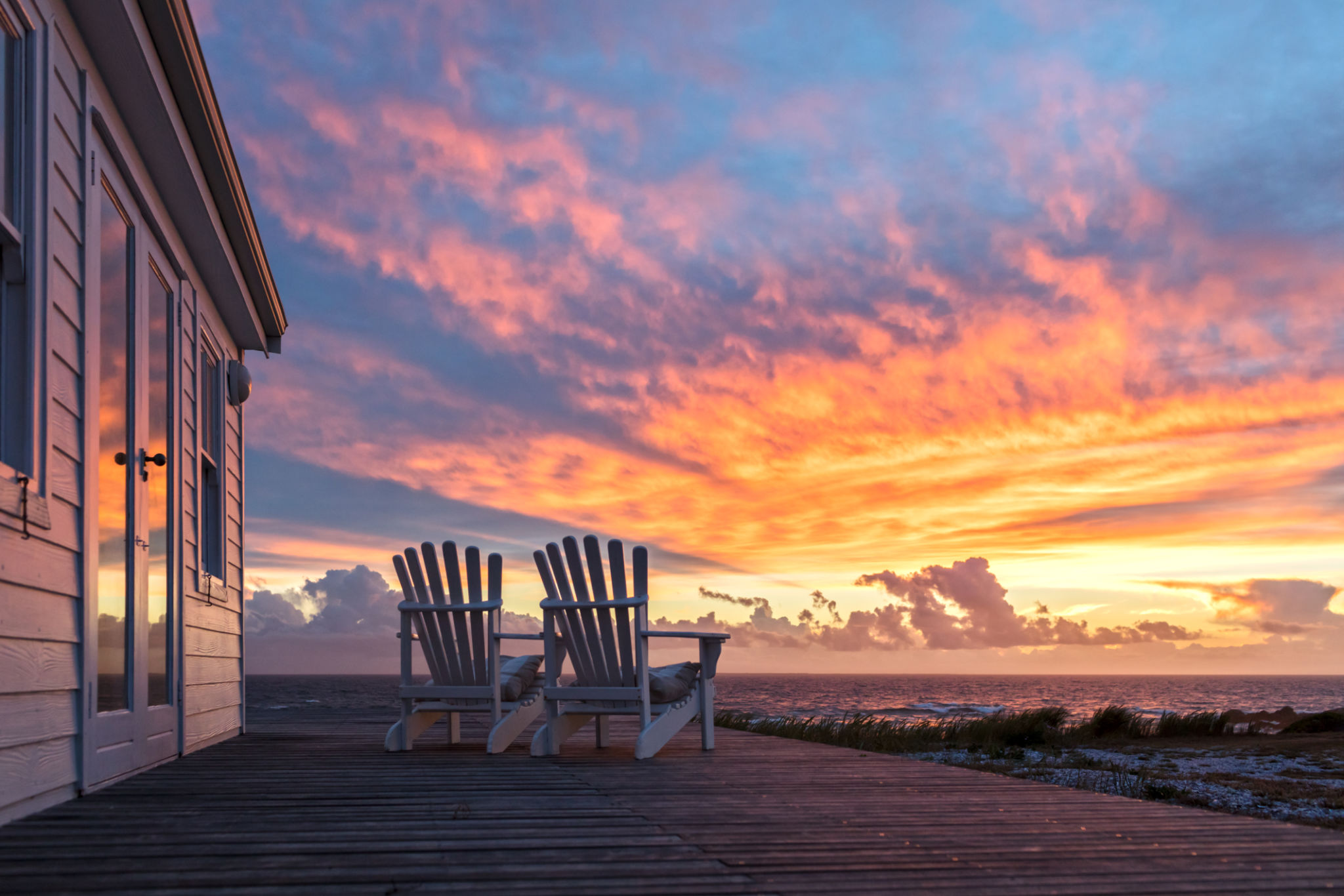 sunny beach house