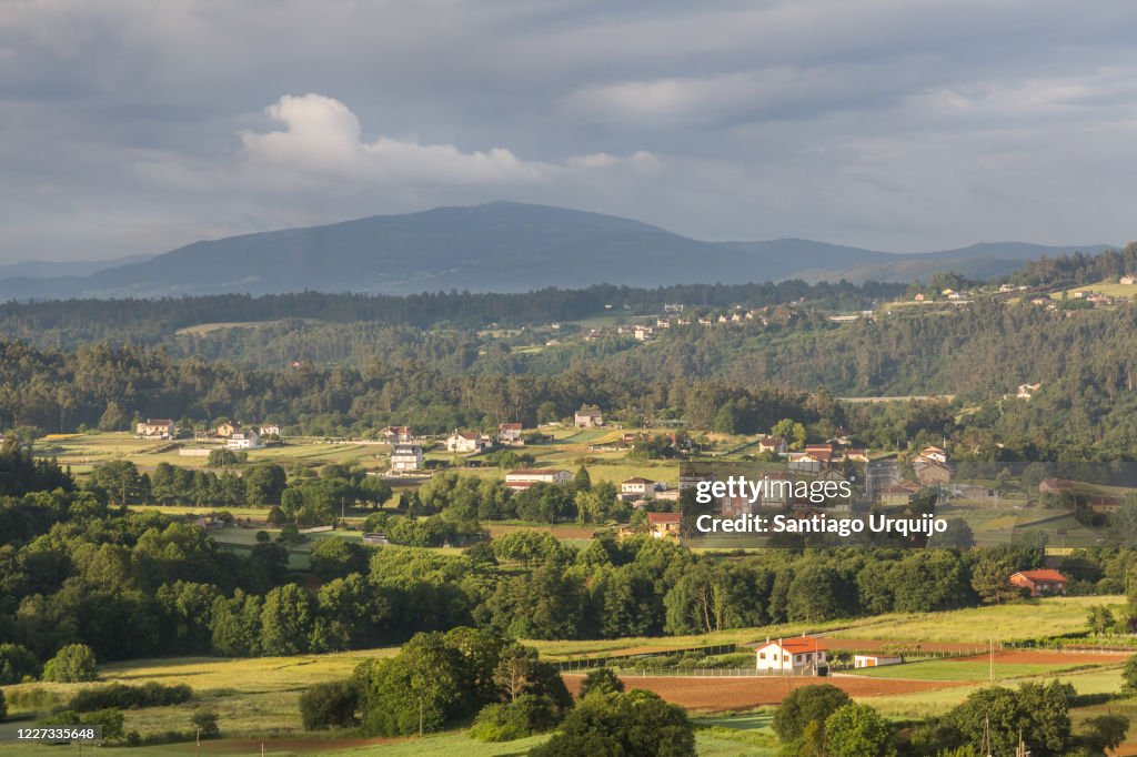 Rural landscape in Galicia