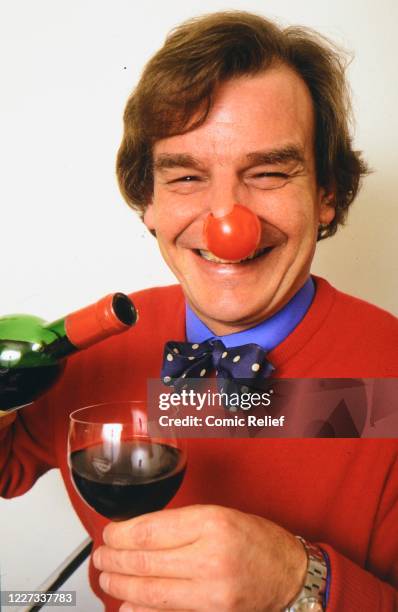 Chef Keith Floyd wears the Red Nose and pours a glass of red wine. Keith appeared in sketches that were shown as part of the Night of TV in 1989,...