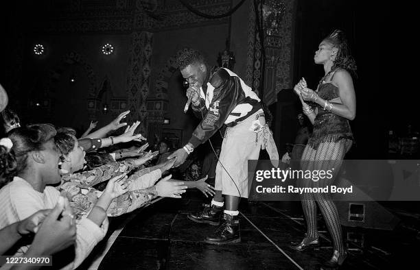 Rapper Luther Campbell, formerly of 2 Live Crew performs at the Regal Theater in Chicago, Illinois in September 1992.