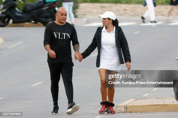 Aida Nizar is seen on May 17, 2020 in Madrid, Spain.