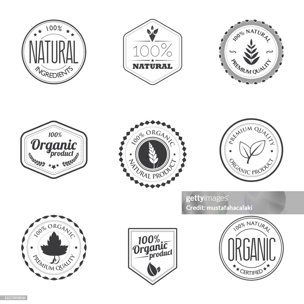 Organic product stamps