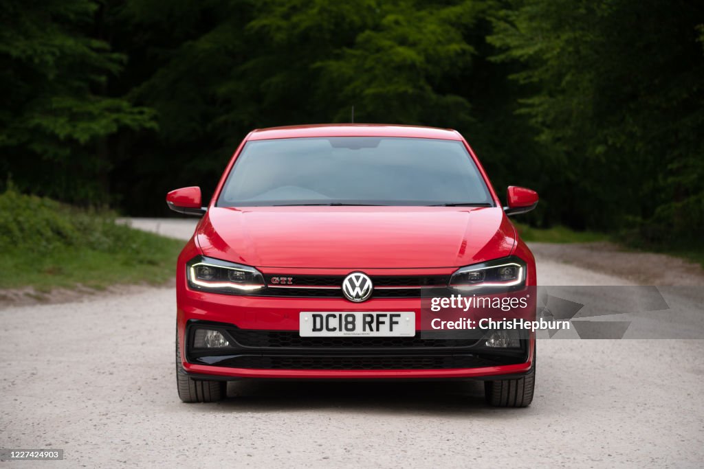 MK6 Volkswagen Polo GTI Plus in Flash Red paint