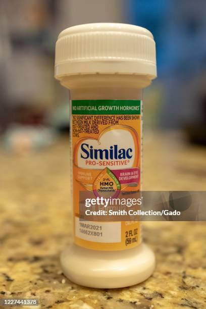 Close-up of Similac baby formula, a brand of Abbott Nutrition, San Ramon, California, May 11, 2020.