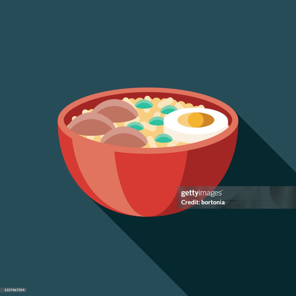 Khao Kha Moo Thai Food Icon