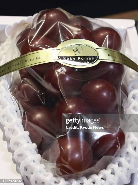 Ruby Roman 31 Ruby Roman Grapes Stock Photos, High-Res Pictures, and Images ...