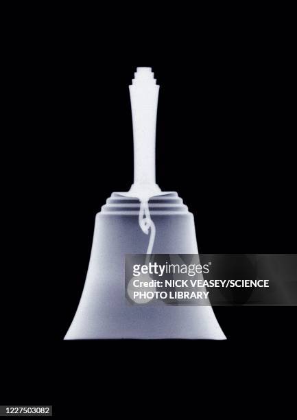bell, x-ray - hand bell stock pictures, royalty-free photos & images