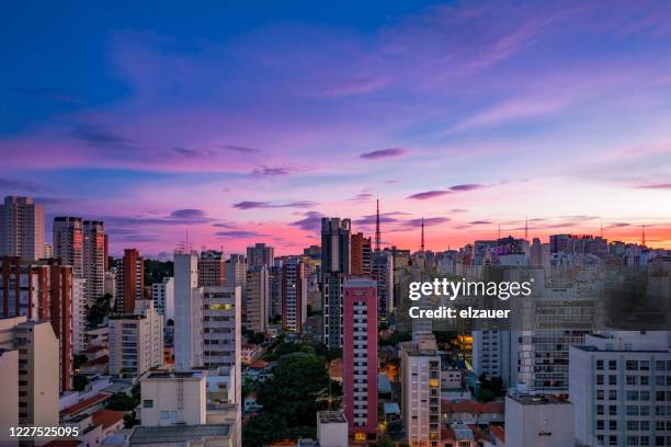 sao paulo skyline - brazil skyline stock pictures, royalty-free photos & images