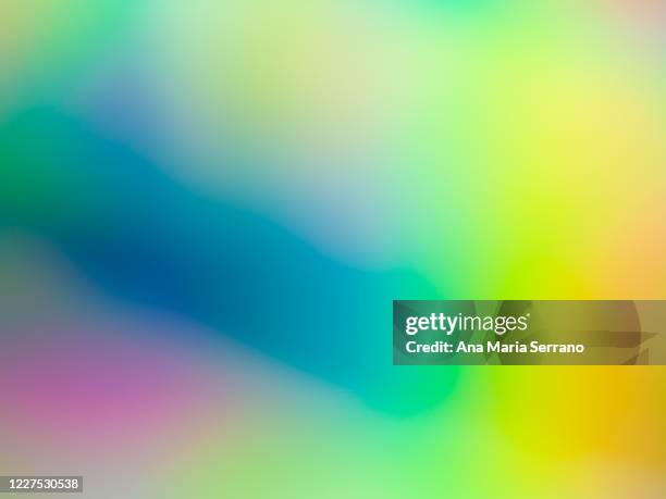holographic reflections on the surface of a compact disc - colorful cd photos et images de collection