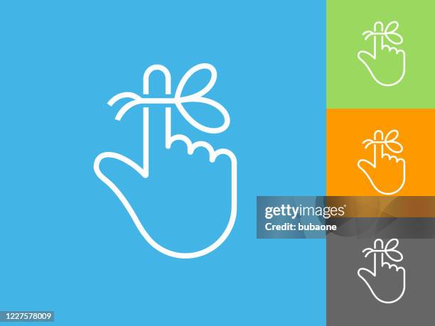 reminder string on finger icon - string around finger vector stock illustrations