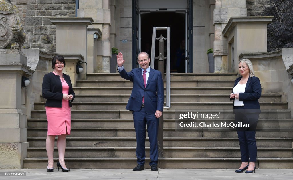 Ireland's New Taoiseach Meets Northern Ireland Leaders